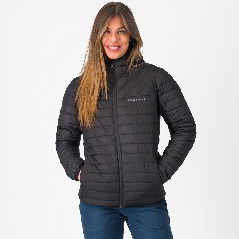 Giacca donna Castelli Classico Puffy – Nero