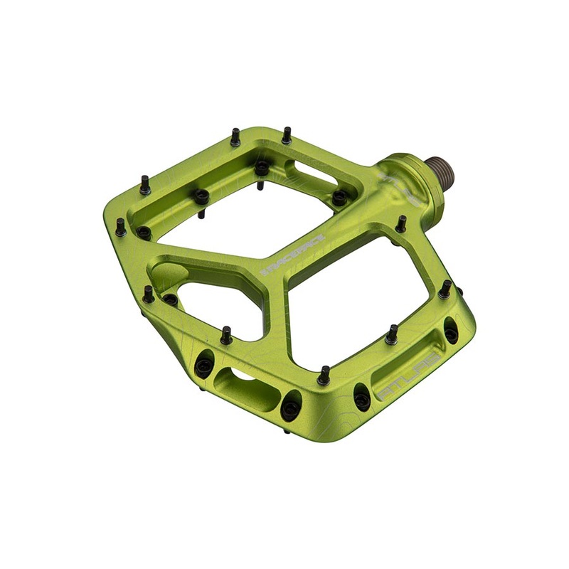 RaceFace Atlas Pedals – Platform Aluminum 9/16 Green