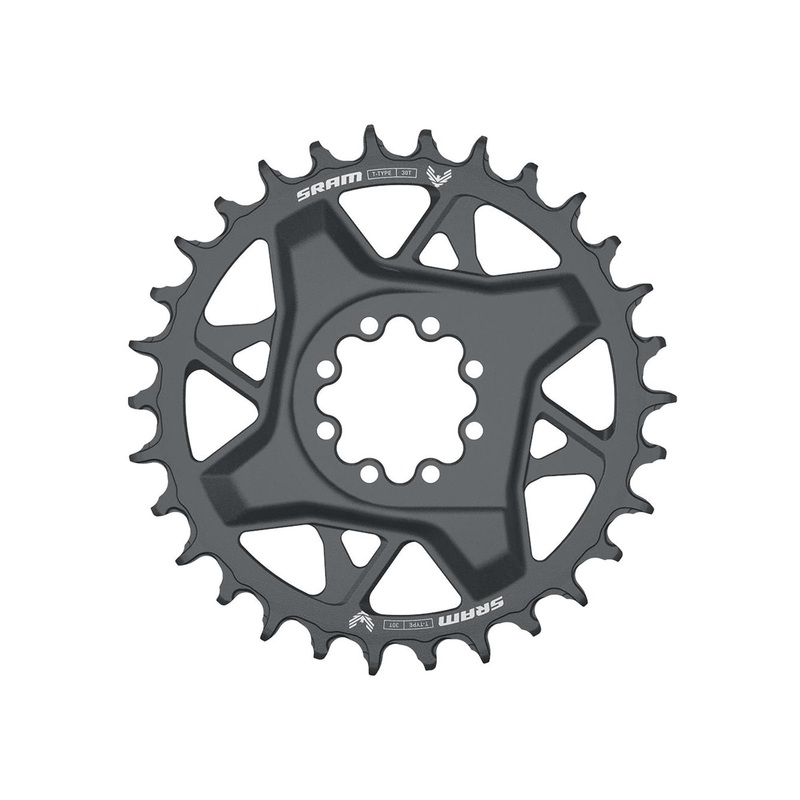 Sram – Chain Ring T-Type Direct Mount 3Mm Offset Eagle (Including 8 Bolts) Dark Polar – Gx D1: Dark Polar Grey 34T