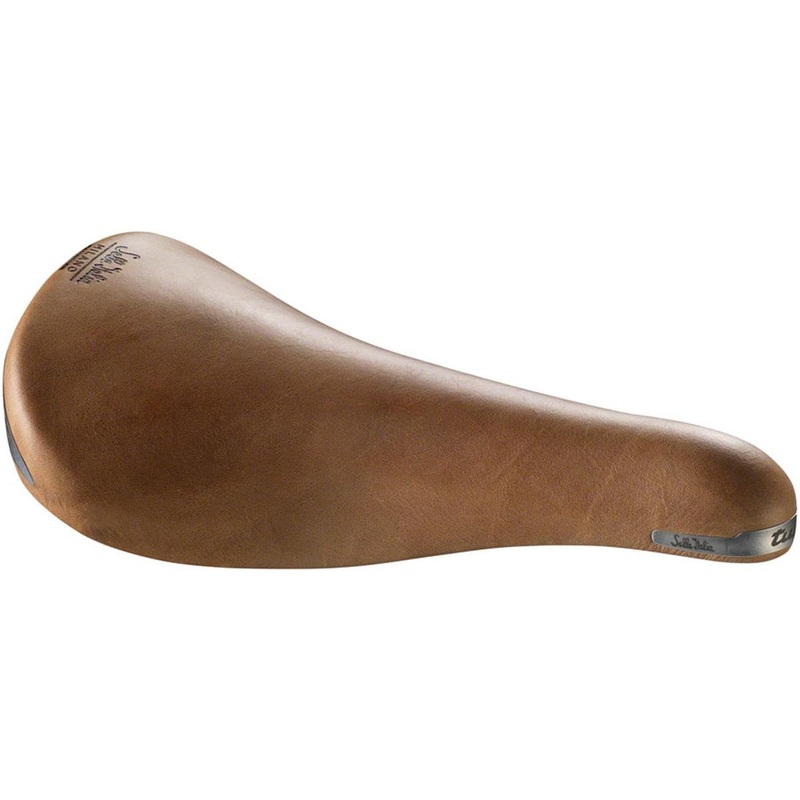 Selle Italia TURBO RACER Saddle (Light Brown) (L1) (146mm) (Handmade) (Leather)