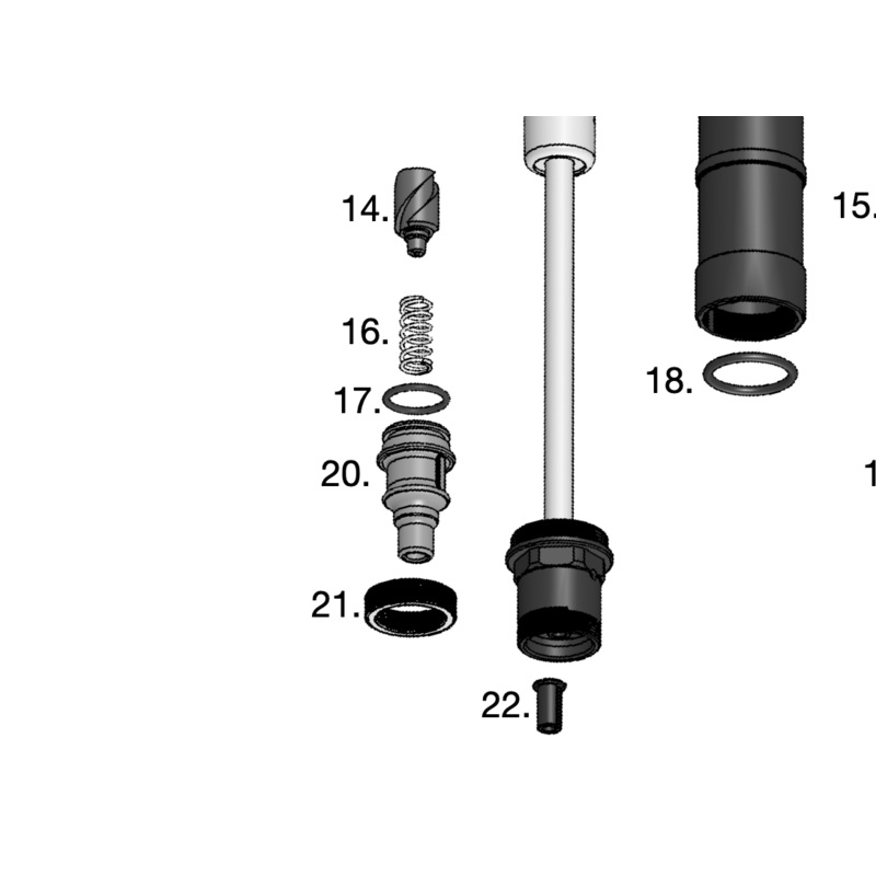 Crankbrothers Highline Actuator Parts