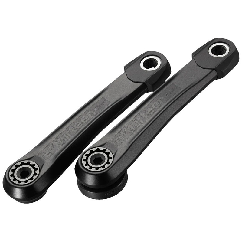 e*thirteen Helix Race Carbon e*spec  Crankset –  165mm DUB 12mm Offset Black