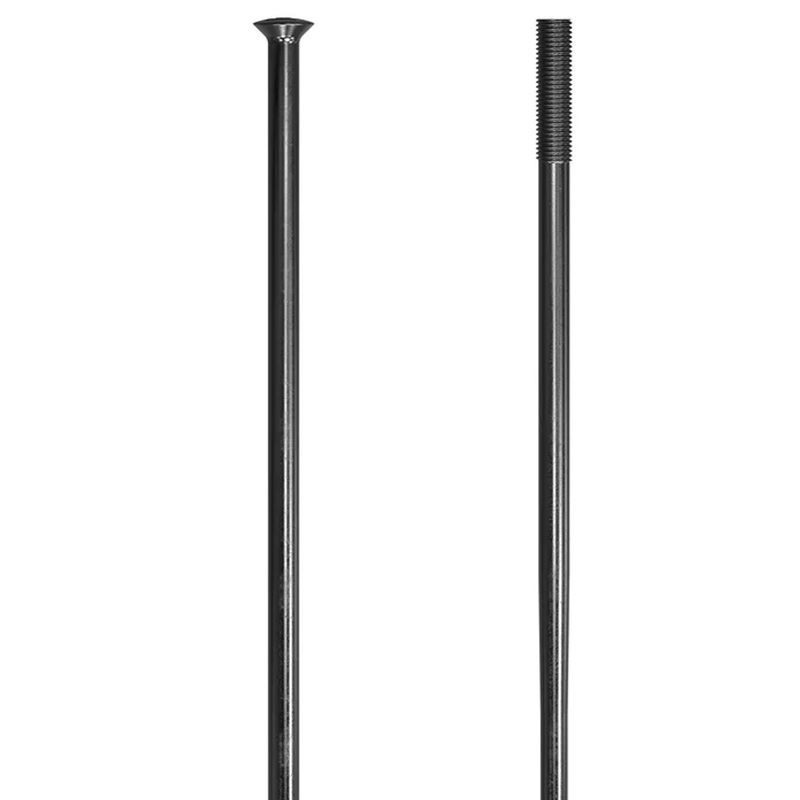 DT Swiss Competition Spoke 2.0/1.8/2.0mm 298mm Straight Pull BLK Box of 20