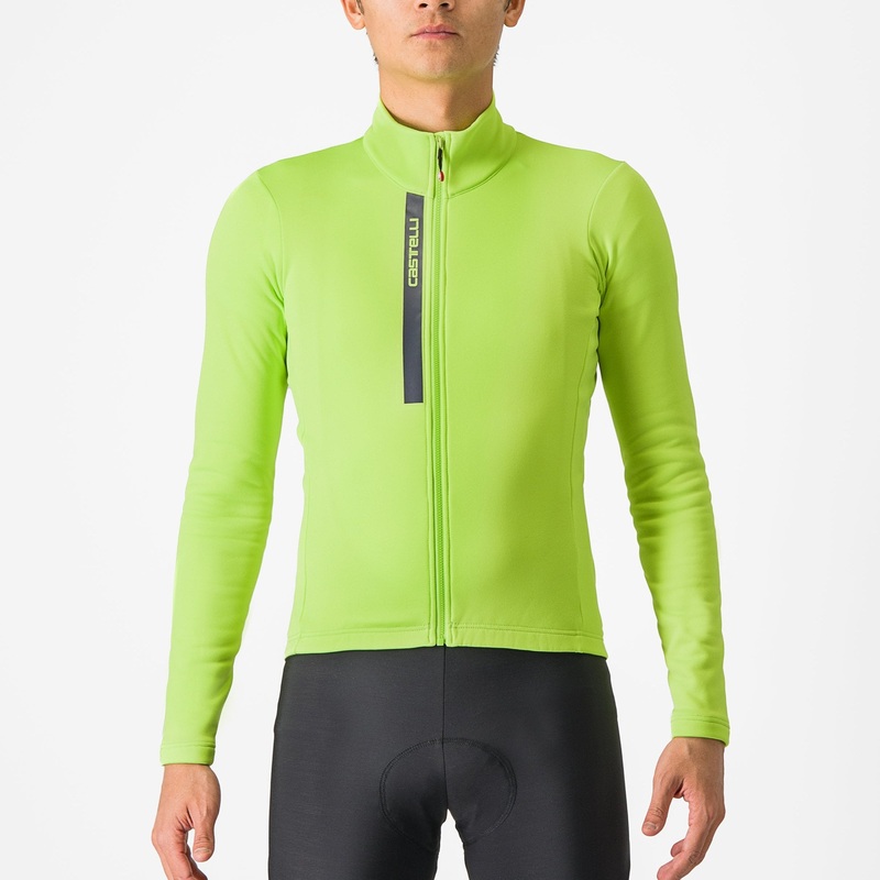 Maglia maniche lunghe Castelli Entrata – Verde chiaro