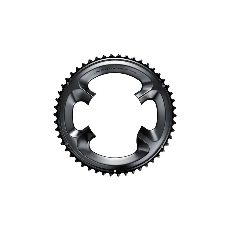 Chainring Shimano FC-09 52t 11-Speed Asymmetric 110BCD Black