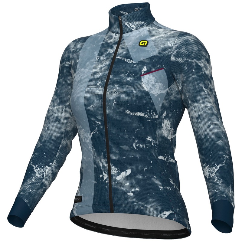 Maglia maniche lunghe donna Ale PR-E Icy – Blu
