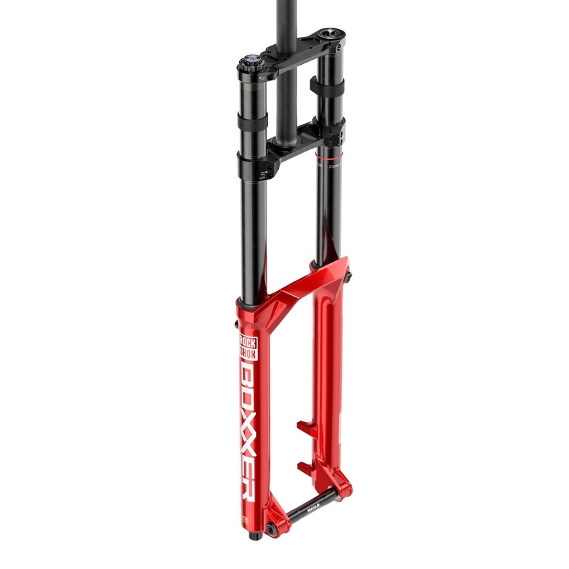 Rockshox Fork Boxxer Ultimate Charger3 – 27.5 Boost 20X110 200Mm (Includes Bolt On Fender, Btm Tokens, Short/Tall Crowns Star Nut, Maxle Stealth) D1: Red 48Mm Offset