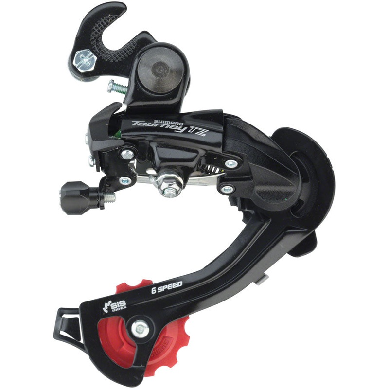 Shimano Tourney RD-TZ500 Rear Derailleur – 67 Speed Long Cage BLK Dropout Claw Hanger