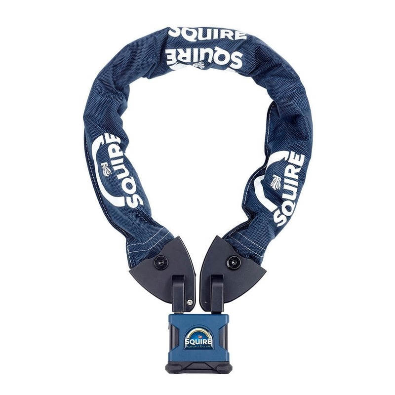 Squire Stronghold ICL Chain Lock – Blue 10x850mm