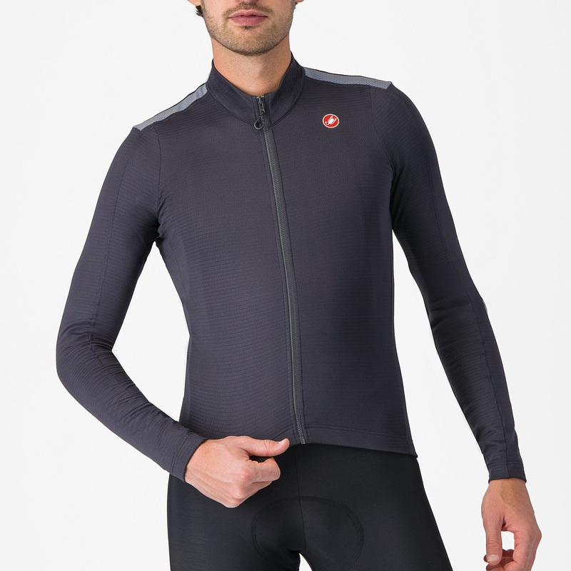 Maglia maniche lunghe Castelli Puro 4 – Grigio