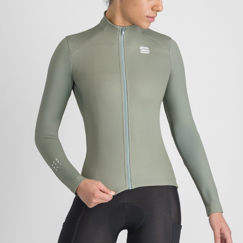 Maglia maniche lunghe donna Sportful Srk – Verde