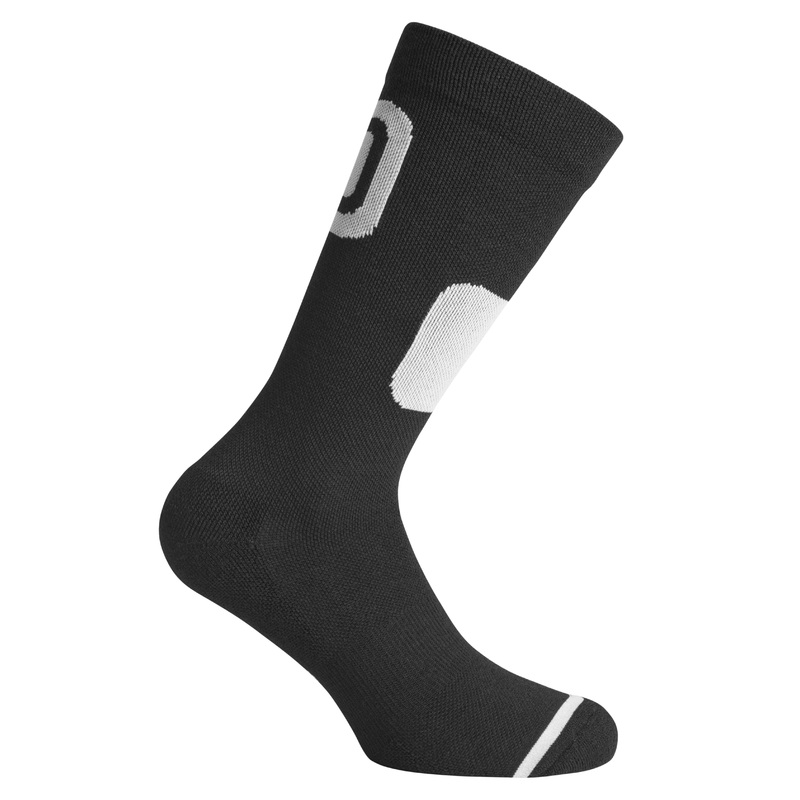 Calza Dotout Wing – Nero-Bianco
