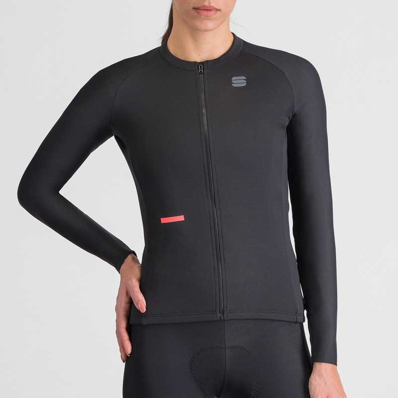 Maglia donna maniche lunghe Sportful Supernova – Nero
