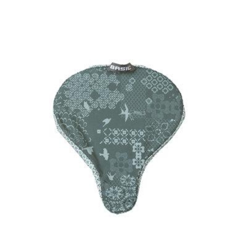 Basil – Boheme Saddle Cover|BASIL BOHME SADDLE COVER, FOREST GREEN|BASIL BOHME SADDLE COVER, INDIGO BLUE