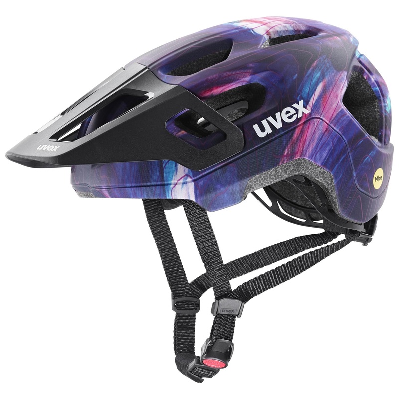 Casco Uvex React Junior Mips – Nero galaxy