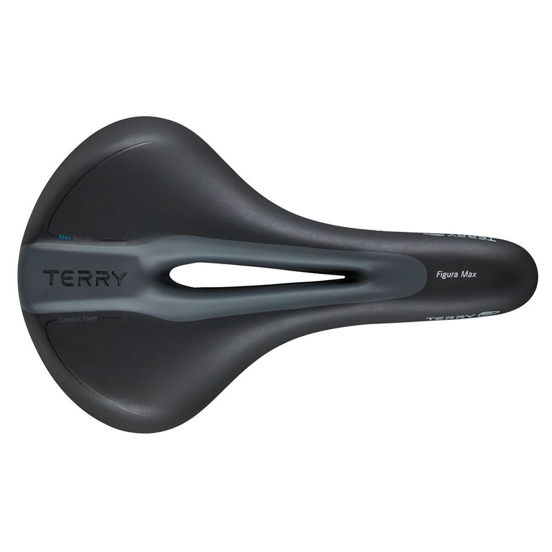 Terry Saddle Figura Max Men’s Black Fitness