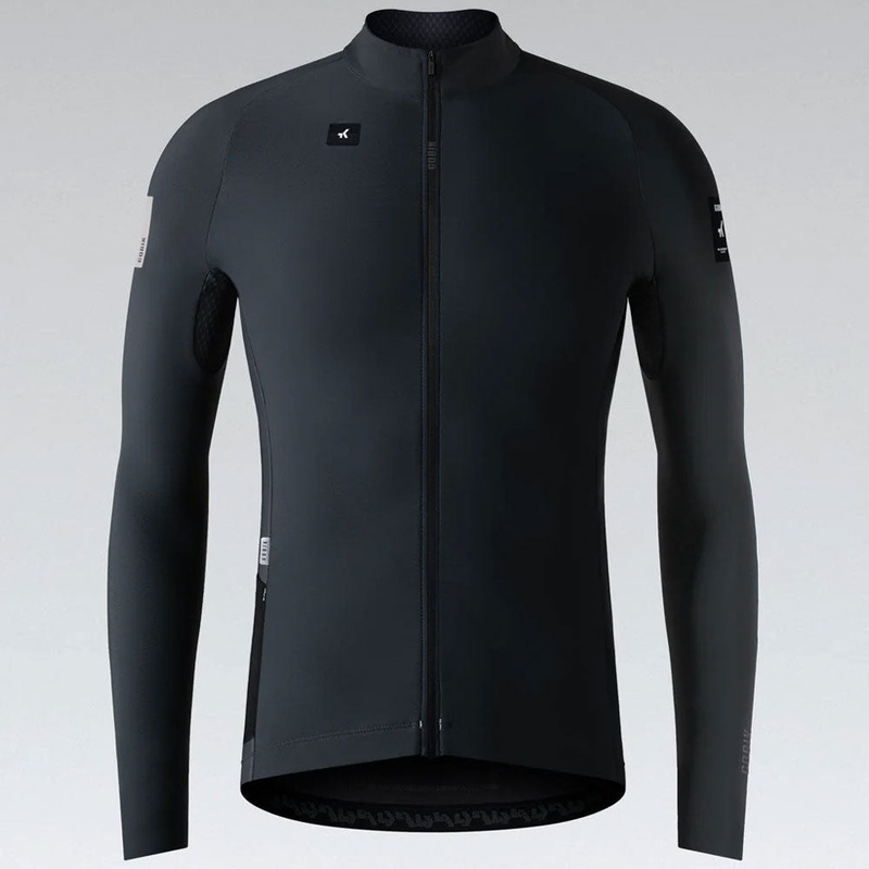 Maglia maniche lunghe Gobik Pacer Solid 2.0 Jasper – Nero