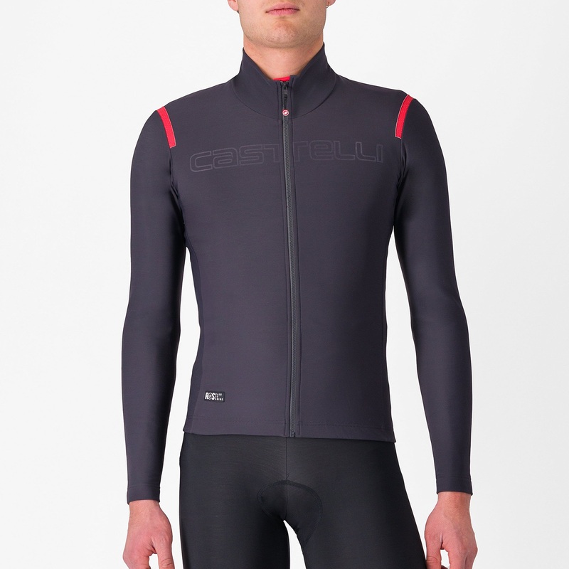 Maglia maniche lunghe Castelli Tutto Nano RoS – Grigio scuro