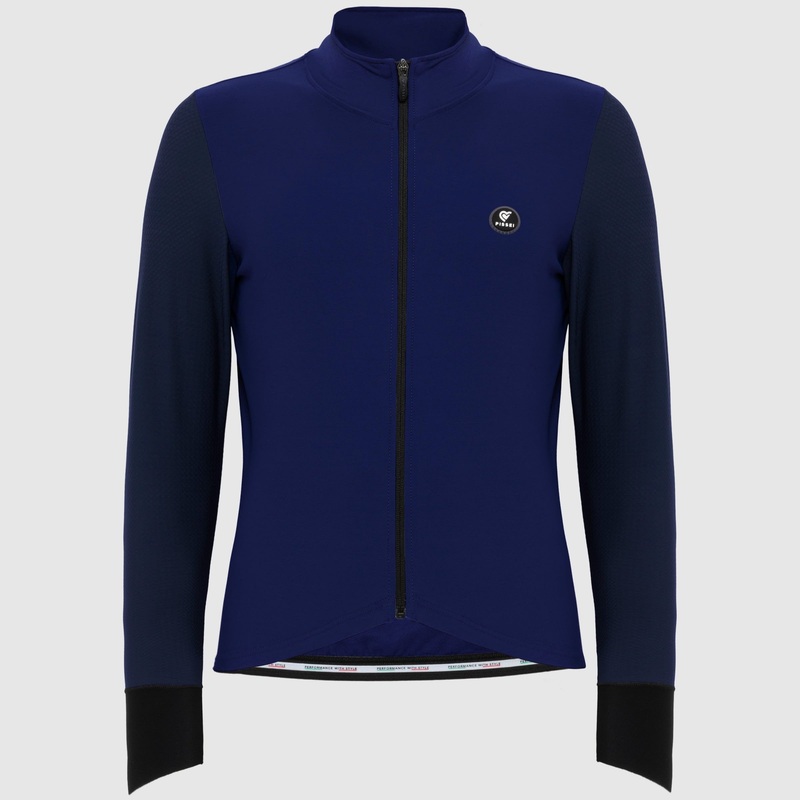 Maglia maniche lunghe Pissei Monviso – Blu
