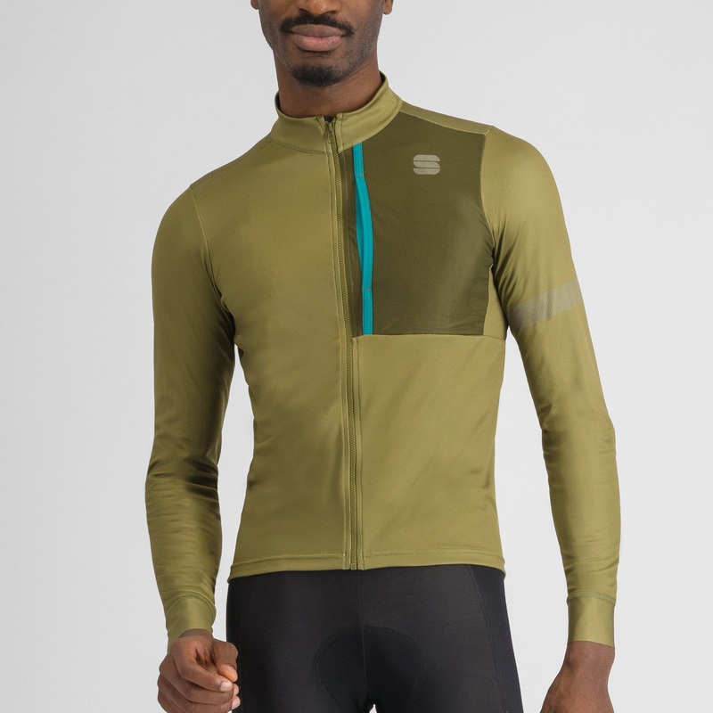 Maglia maniche lunghe Sportful Supergiara – Verde scuro