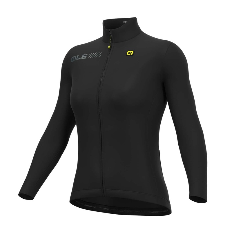 Al Fondo 2.0 Solid Wmns LS Jsy Blk S