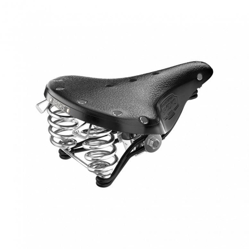Brooks B66 Short W/Clamp Blk Womens Leisure Saddle