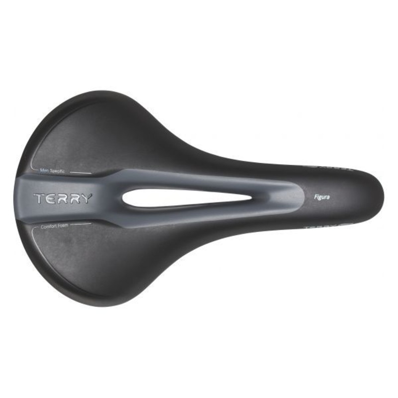 Terry Saddle Figura Mens Black Fitness