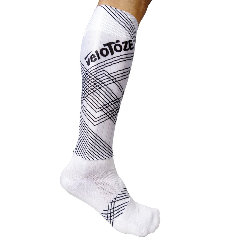 Calze VeloToze Aero Extra Extra Tall – Bianco