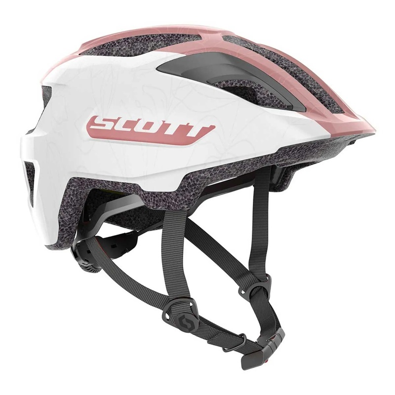 Casco bambino Scott Spunto Junior – Bianco rosa