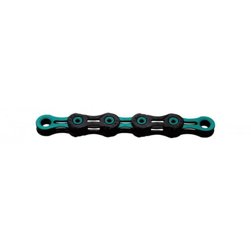 KMC DLC 11 Chain 118L – Black/Celeste – 1pc