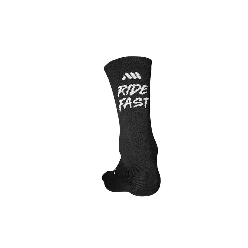 AMS – Ride Fast Socks|AMS RIDE FAST SOCKS BLACK, UNISEX O/S|AMS RIDE FAST SOCKS WHITE, UNISEX O/S