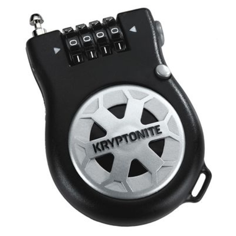 Kryptonite Lock R2 Retractor Combo Cable Combinati