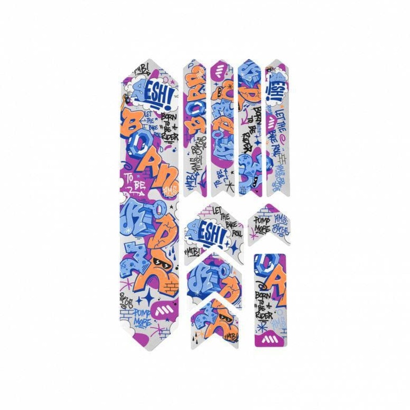 All Mountain Style Frame Guard Extra – Born To Be Rider Blue – Blue