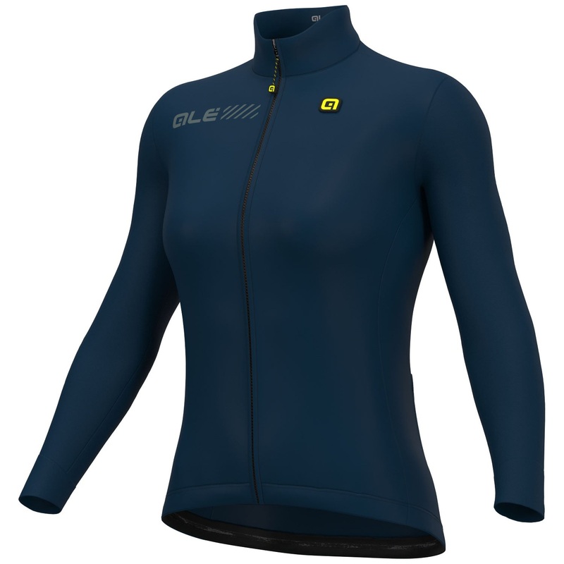 Maglia maniche lunghe donna Ale Solid Fondo 2.0 – Blu