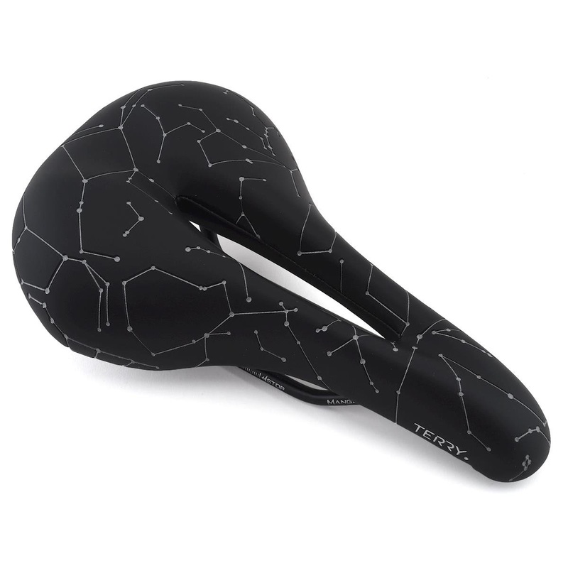 Terry Butterfly Galactic+ Women’s Saddle (Black Night) (Manganese Rails) (155mm)
