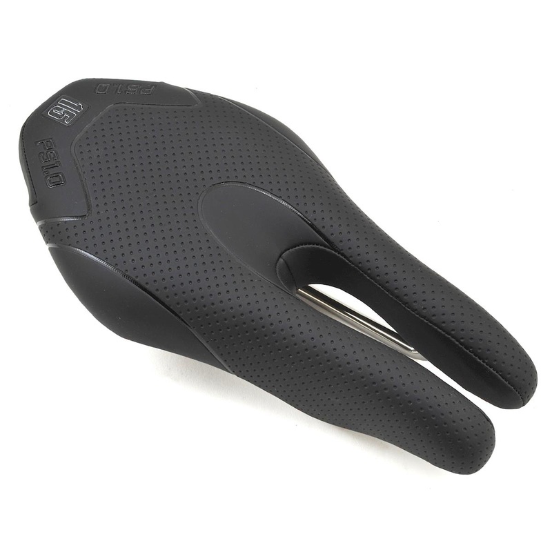 ISM PS 1.0 TT Saddle (Black) (CrN/Ti Alloy Rails) (130mm)