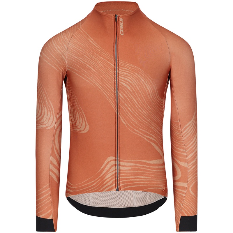Maglia maniche lunghe Q36.5 Gregarius Hybrid Dolomiti – Rosso