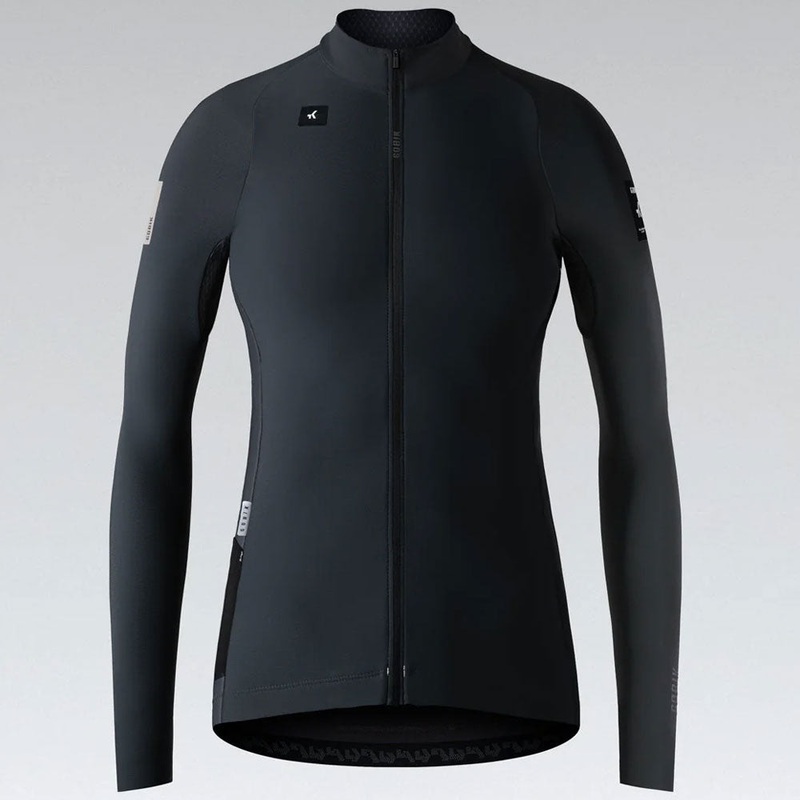 Maglia maniche lunghe donna Gobik Pacer Solid 2.0 Jasper – Nero