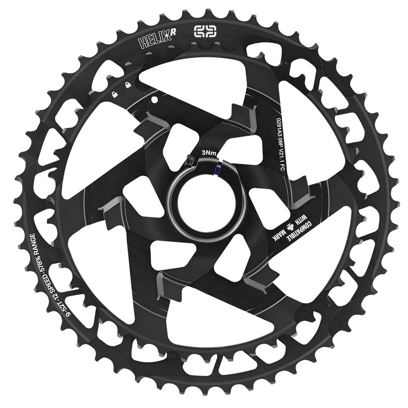 Cluster Ethirteen per cassetta Helix Race 12v 43-52T – Nero