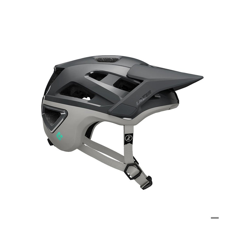 Lazer Jackal KinetiCore Trail Helmet (Gunmetal Grey) (S)