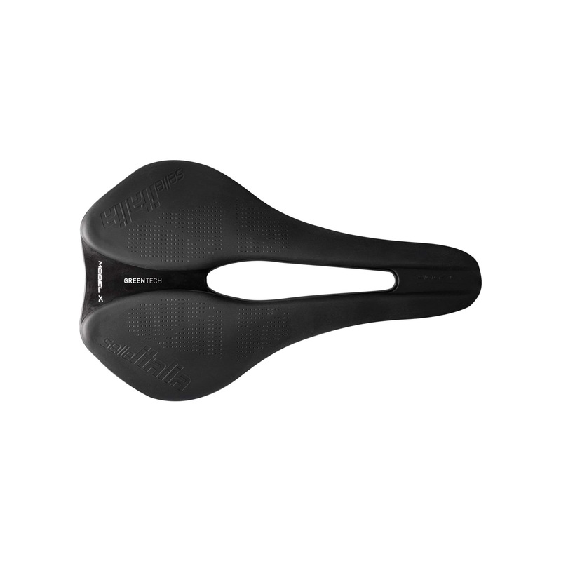 Selle Italia Model-X Green Superflow Black Edition Saddle: Black L3