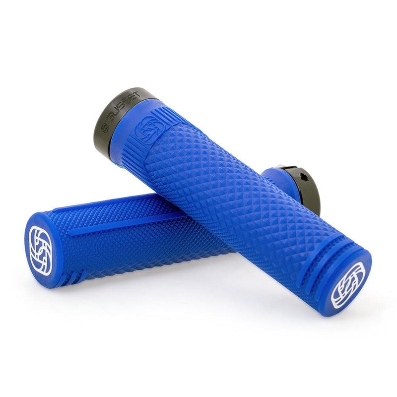 Gusset Grips S2 Clamp-On Extra Soft 133mm Grips Blue