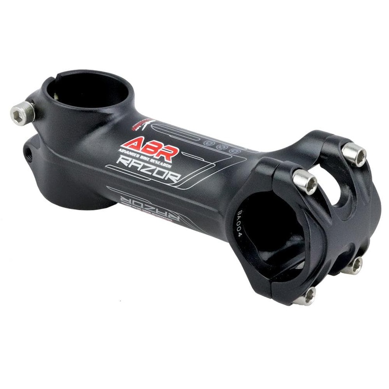 ABR Razor Stem 3D Forged 7050 T3 Size: 1 1/8 – Bar Bore: 31.8mm – Length: 100mm BLACK