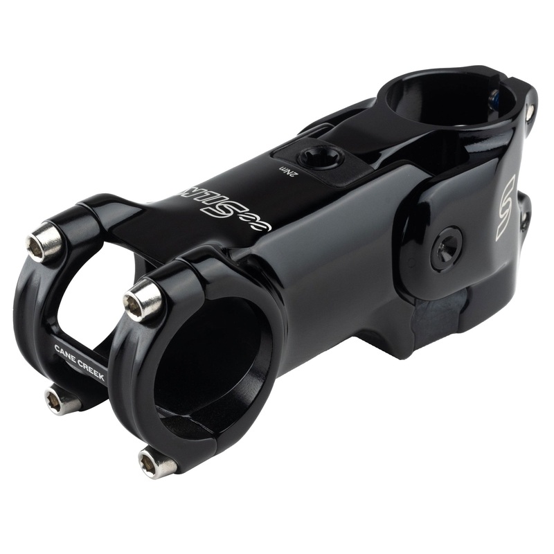 Cane Creek eeSilk Stem – 80mm 31.8mm -6 1 1/8 Alloy Black w/o Comp Switch