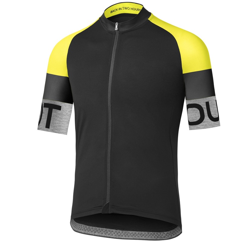 Maglia Dotout Pure – Nero giallo fluo