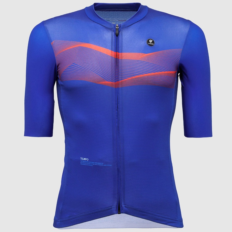 Maglia Pissei Tempo – Blu arancio