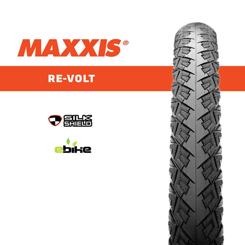Maxxis – 700c Re-Volt|MAXXIS 700 x 47 RE-VOLT E-BIKE/SILKSHIELD WIRE