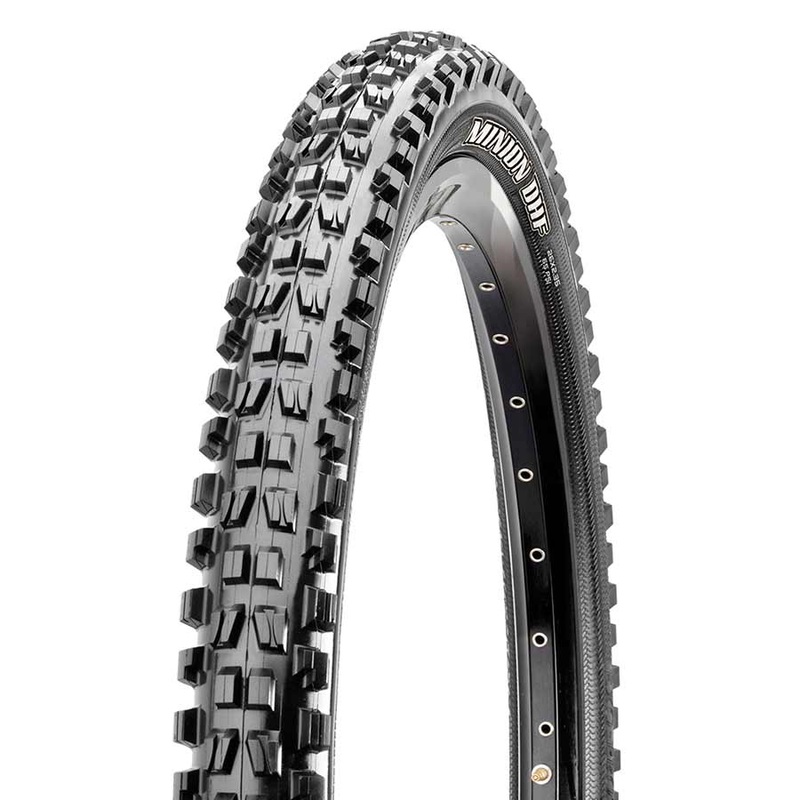 Maxxis Minion DHF Tire – 29 x 2.3 Tubeless Folding Black Dual EXO
