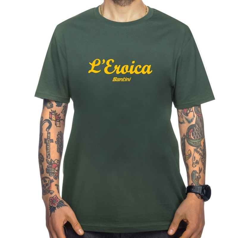 T-Shirt Santini Eroica – Verde