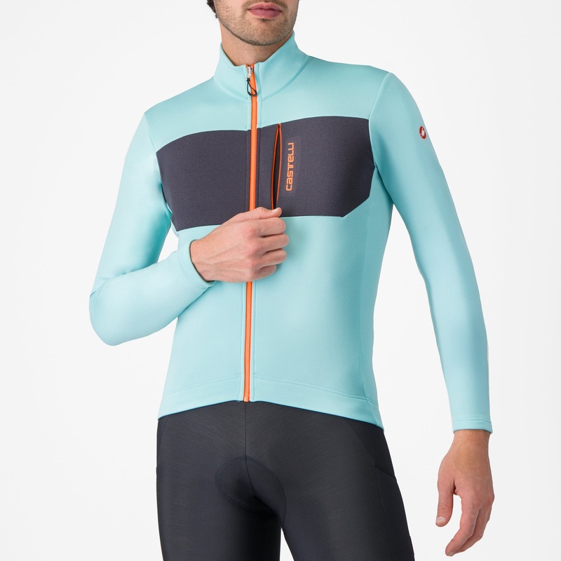 Maglia maniche lunghe Castelli Unlimited Trail 2 – Azzurro